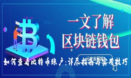 如何查看比特币账户:详尽指南与实用技巧